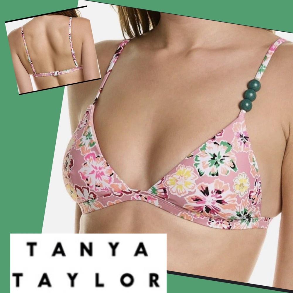 Tanya Taylor Tia Pink
Bikini Top Size S